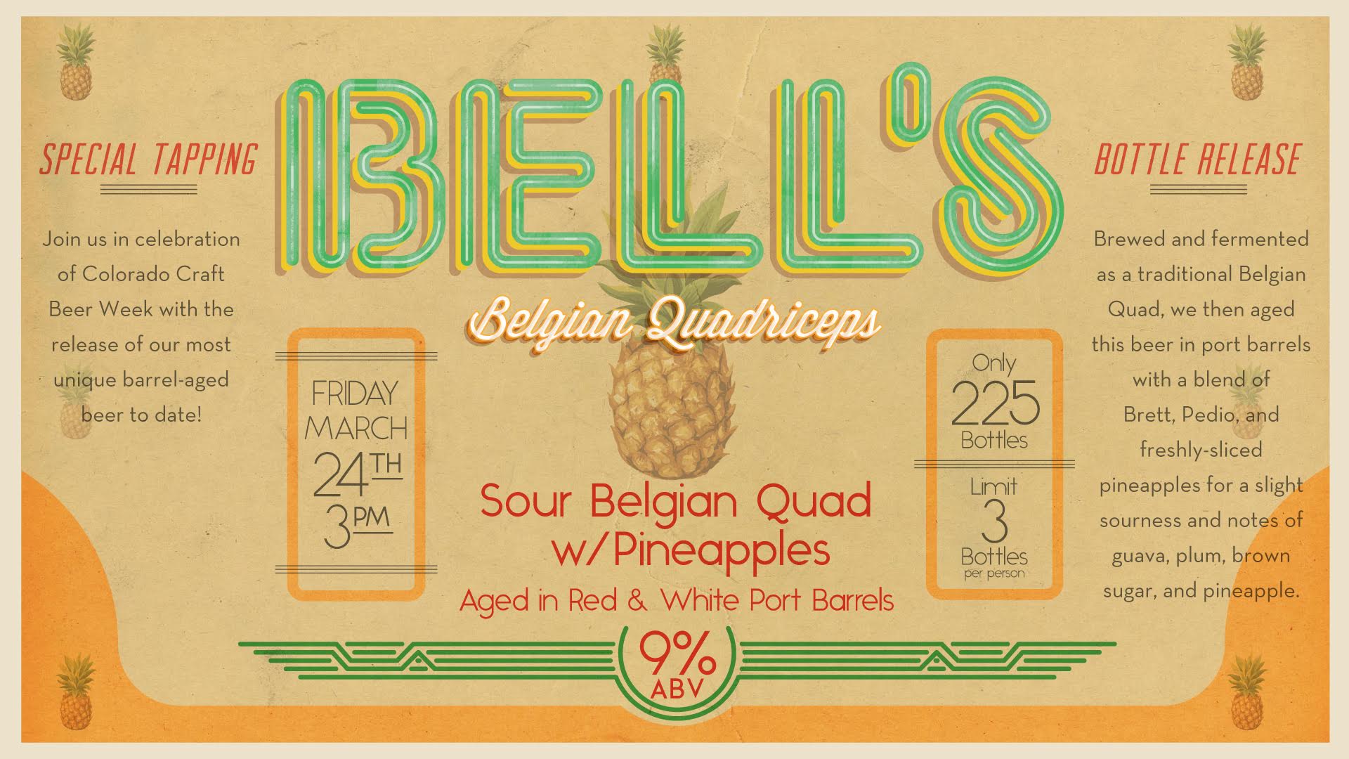 Bottle Release: Bell’s Belgian Quadriceps
