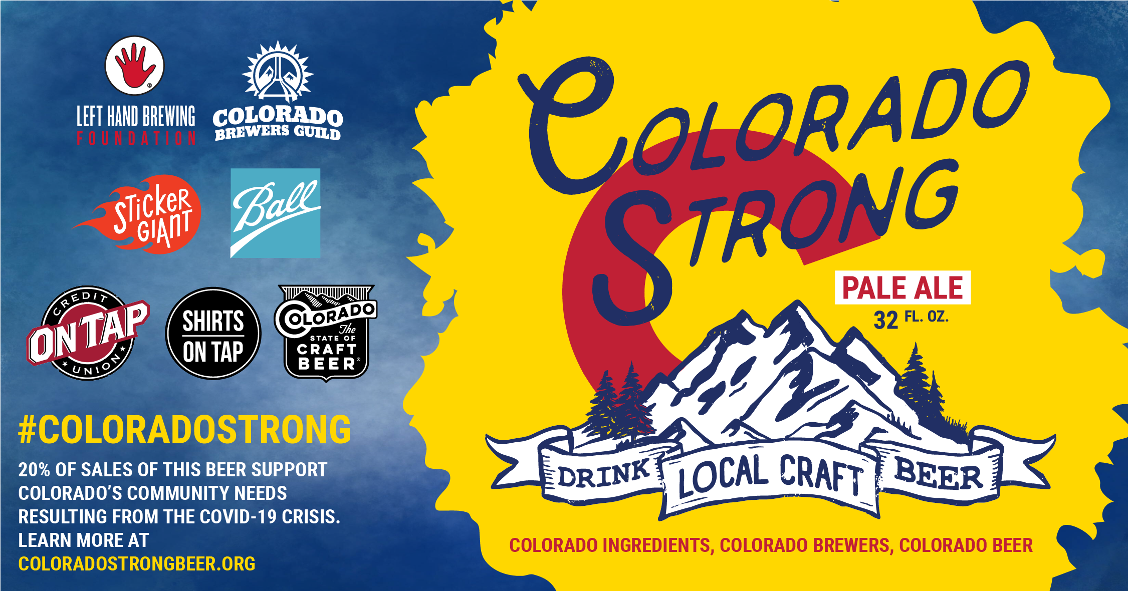Colorado Brewers Guild and the Left Hand Brewing Foundation Announce Creation of the Colorado Strong Fund