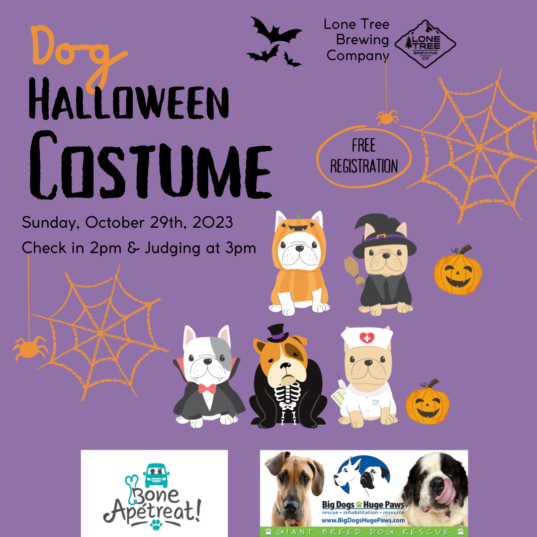 HowlOWeen Dog Costume Contest at Lone Tree Colorado Brewers Guild
