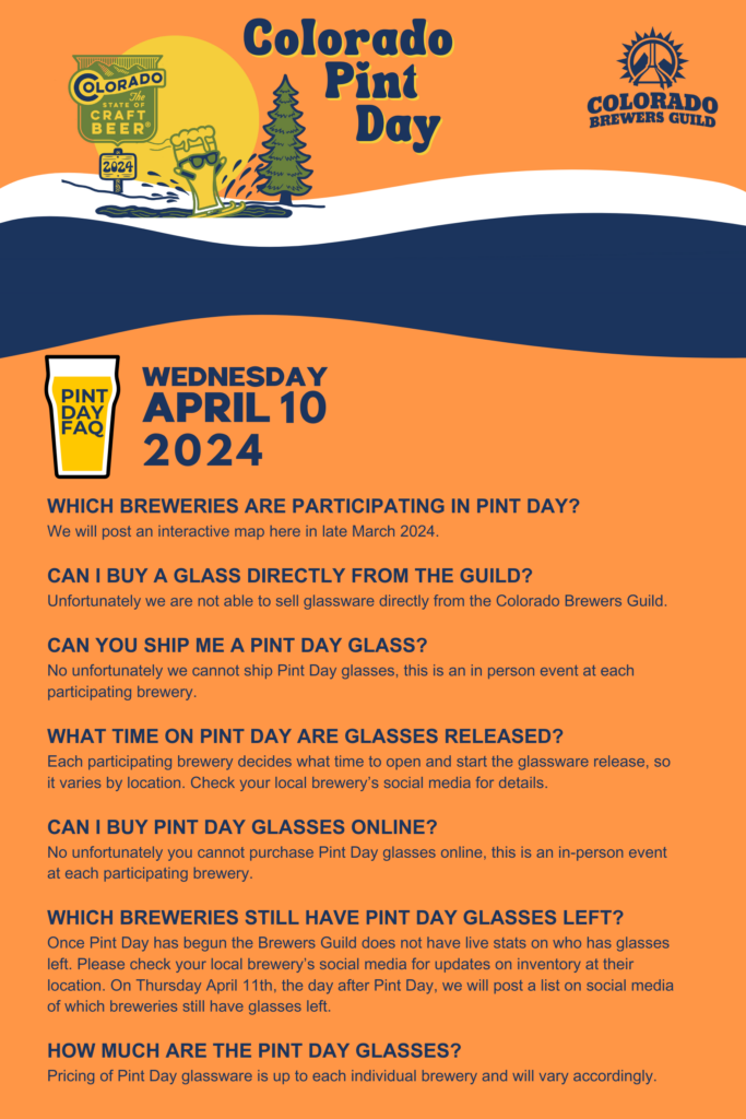 Pint Day frequently asked questions