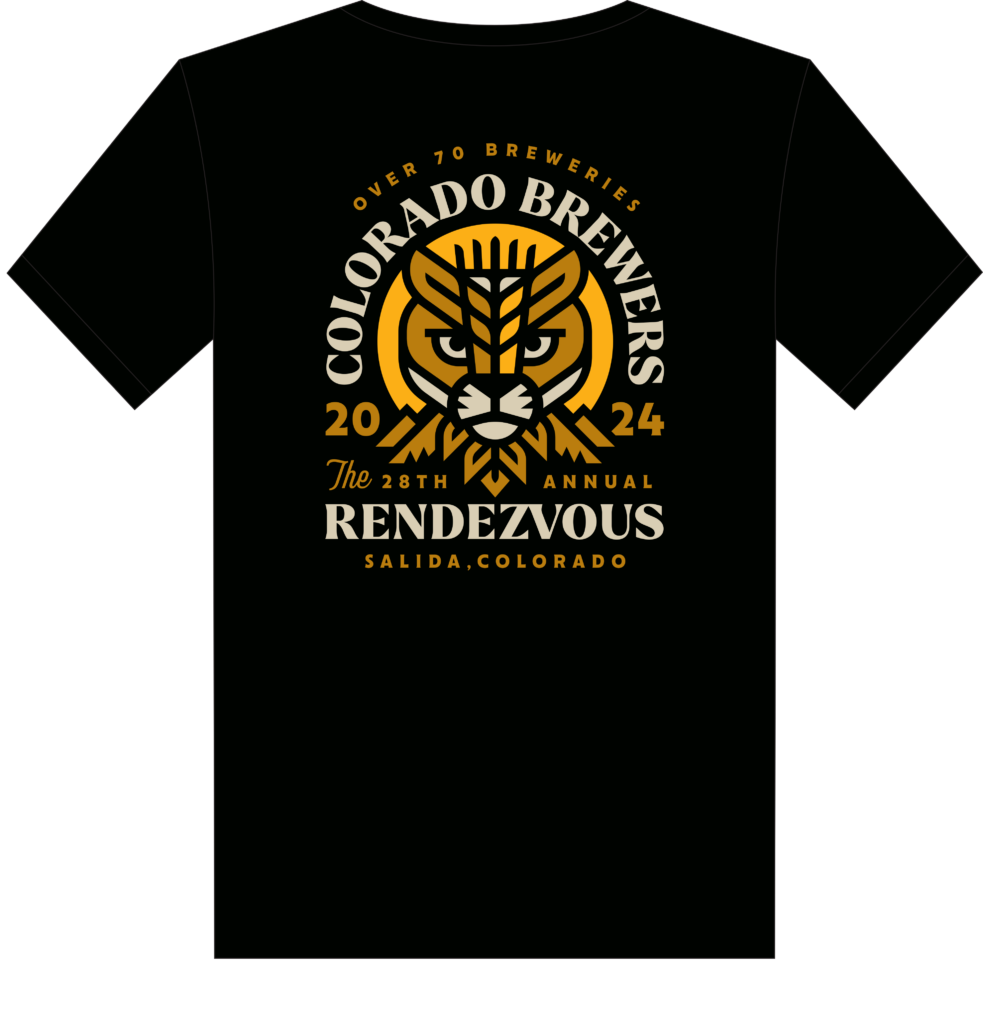 Official CO Brewers Rendezvous t-shirt