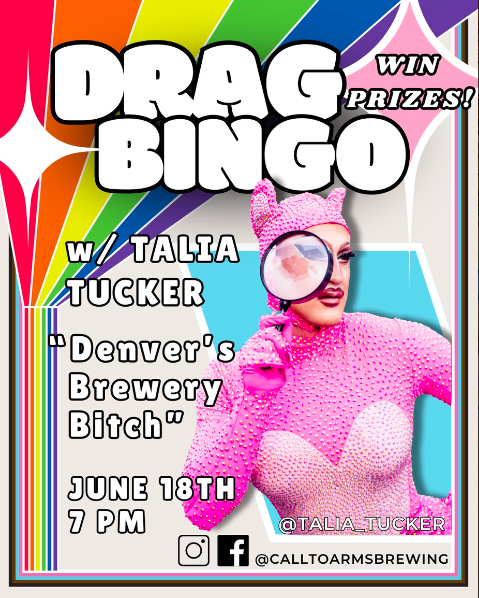 Drag Bingo at Call to Arms