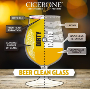 Cicerone Beer Clean Glass