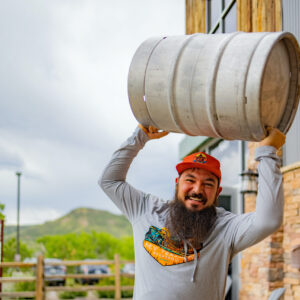 Michael Roberts at New Terrain Brewing in Golden, Colorado