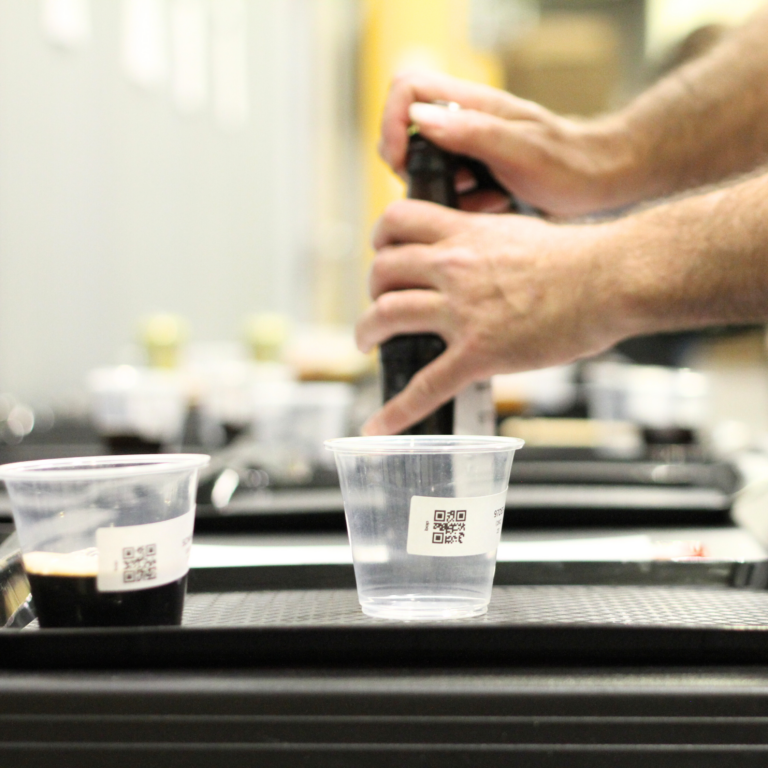 Images from the Colorado Brewers Cup judging event (January 10-12, 2025 in Denver). Photo credit: Carrie Wilson, Colorado Brewers Guild.