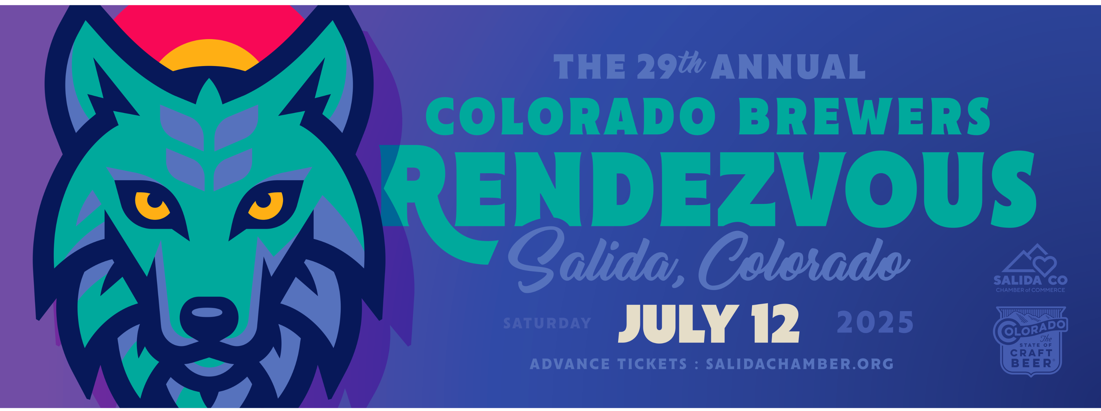 Colorado Brewers Rendezvous is on July 12, 2025 at Riverside Park in Salida, Colorado.