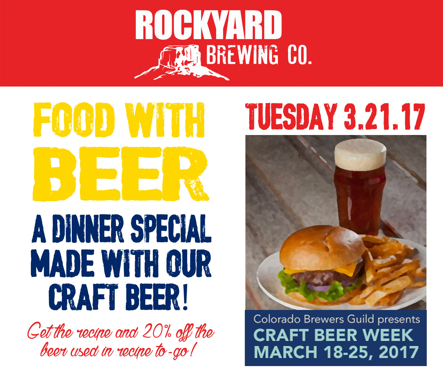Food With Beer!
