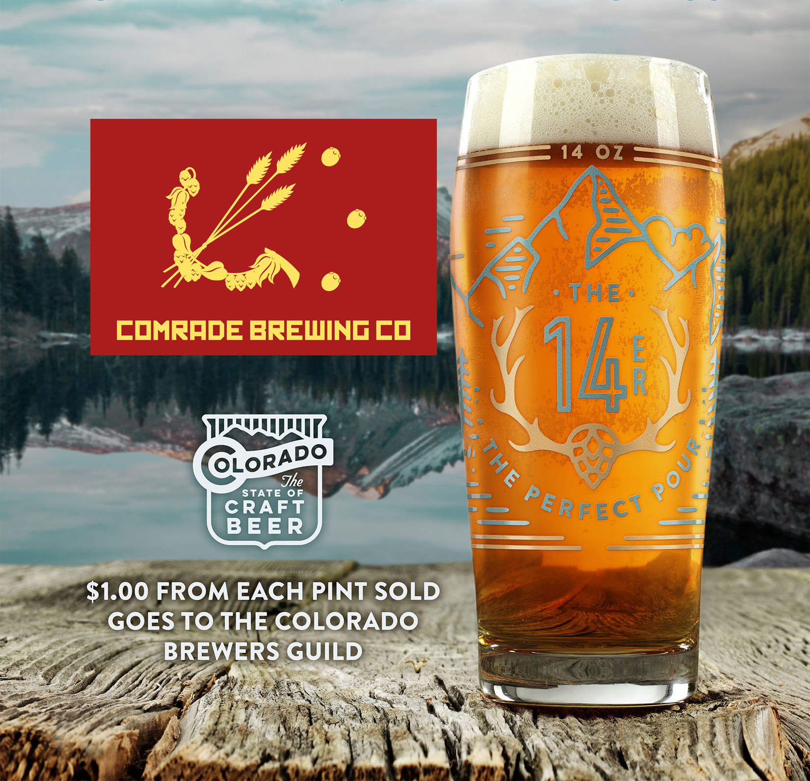 Colorado Pint Day at Comrade Brewing