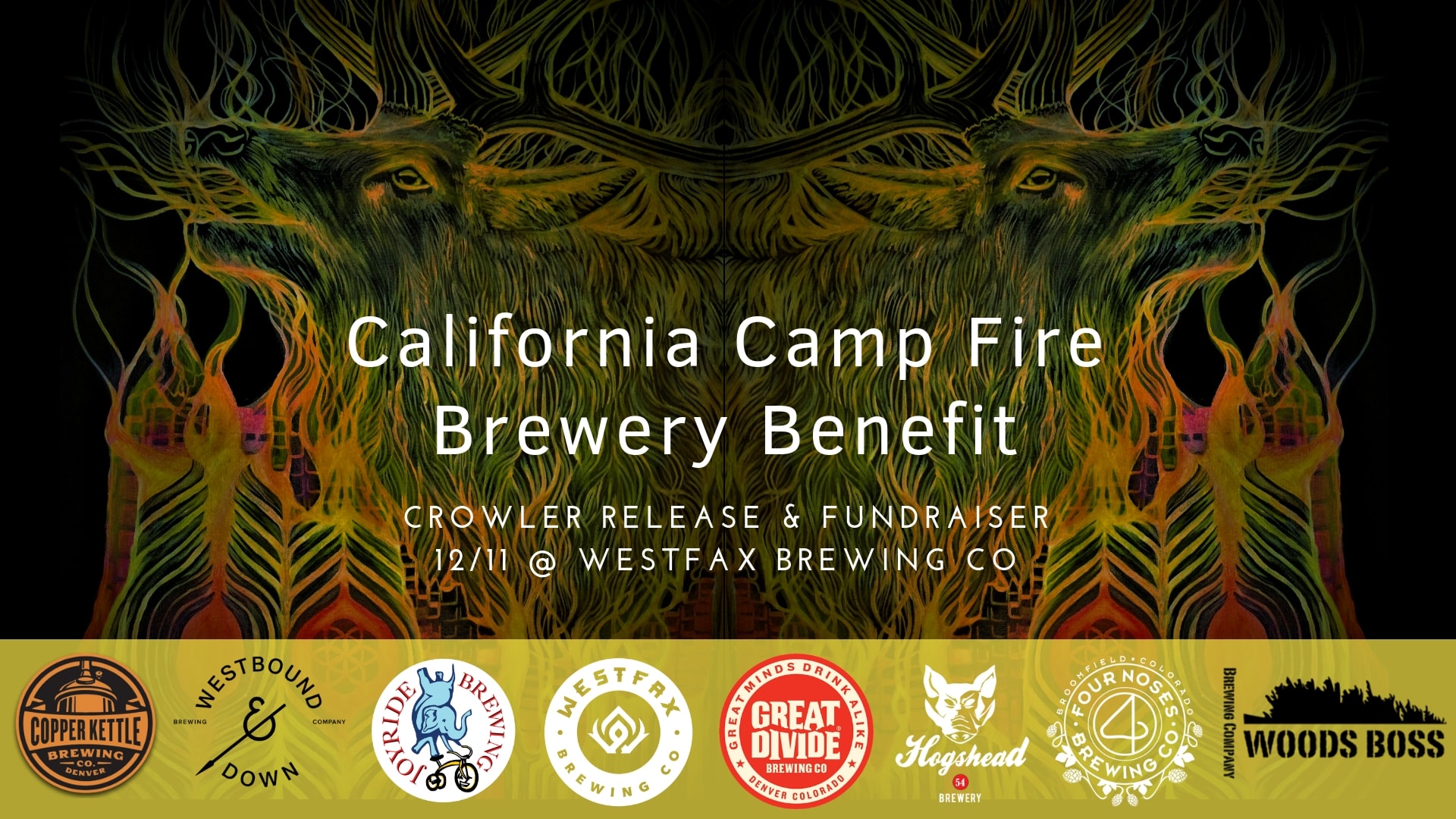 8 Colorado Breweries Partner for CA Camp Fire Brewery Benefit Event