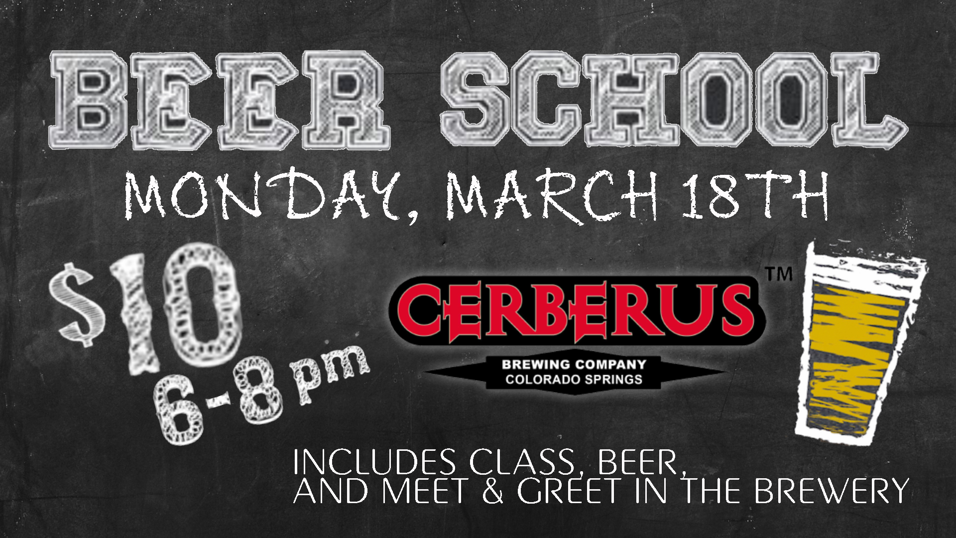 Cerberus Brewing X Beer School