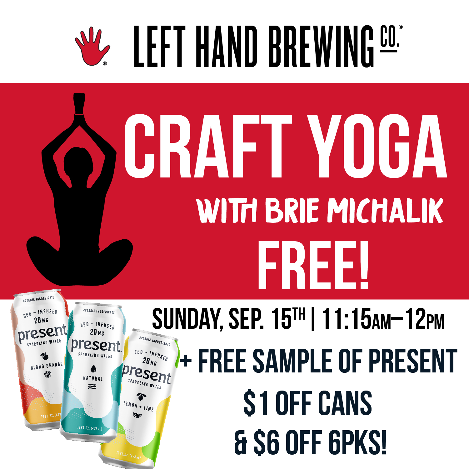 Craft Yoga & Present Tasting!