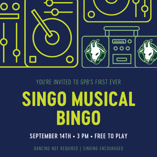 Singo Musical Bingo at Goat Patch Brewing Company
