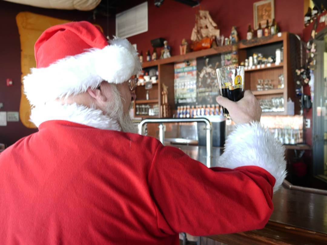 Santa at the Dock