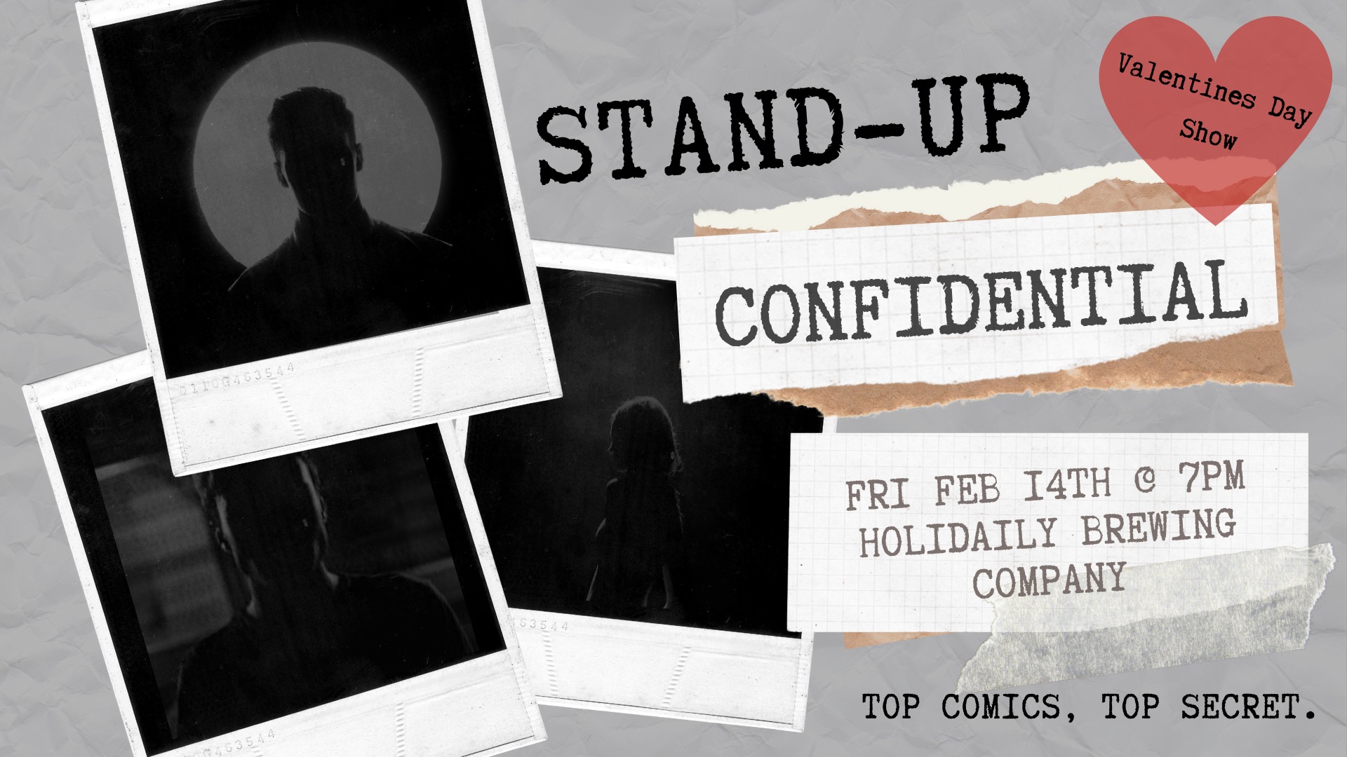 Valentine’s Day Stand-up Comedy