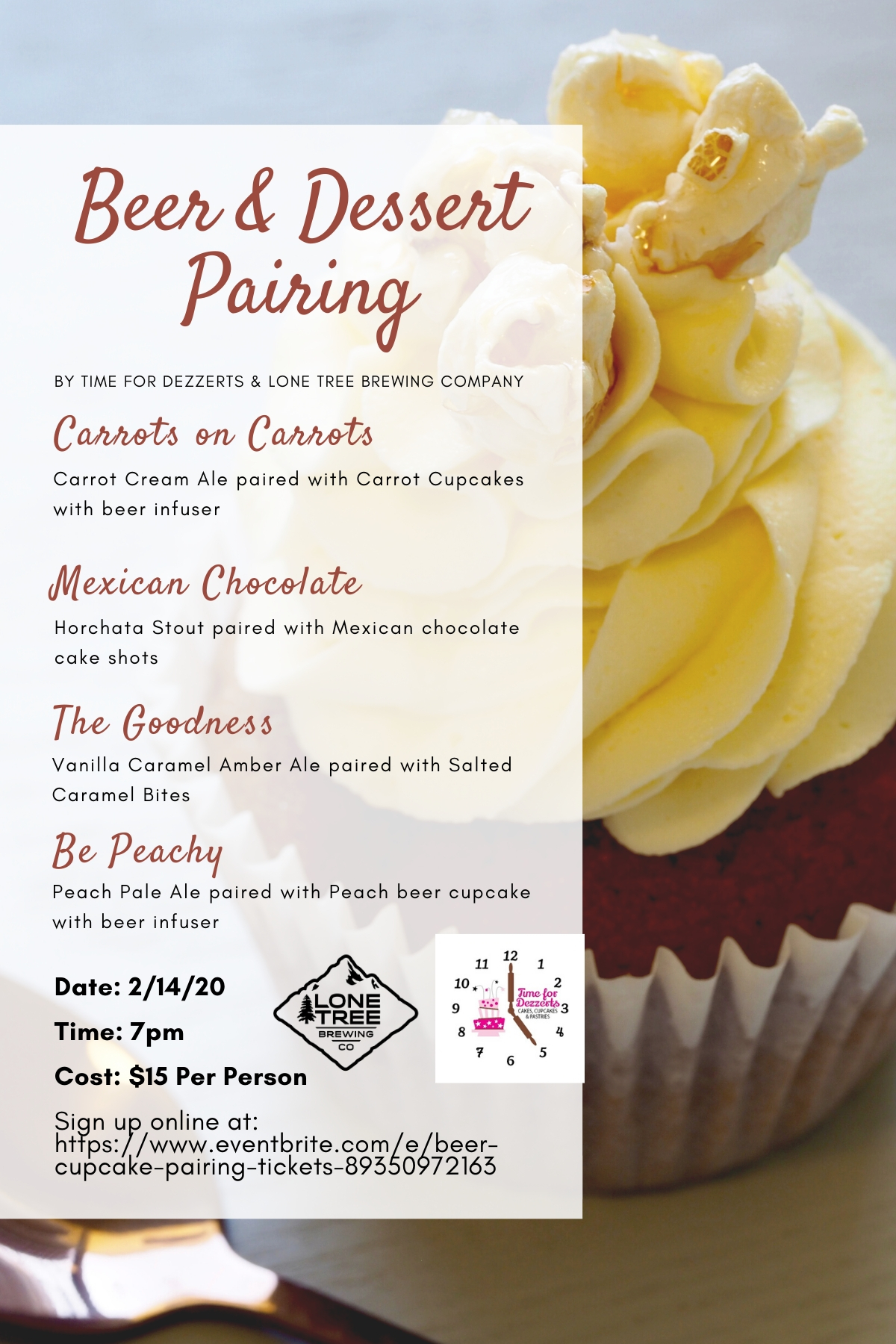 Beer & Dessert Pairing