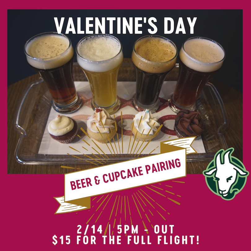 Cupcake & Beer Pairing at Goat Patch!