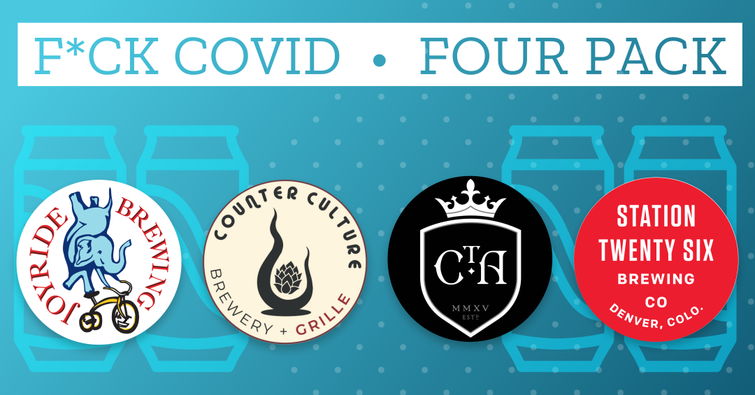 F**K COVID 4-pack Online Tasting