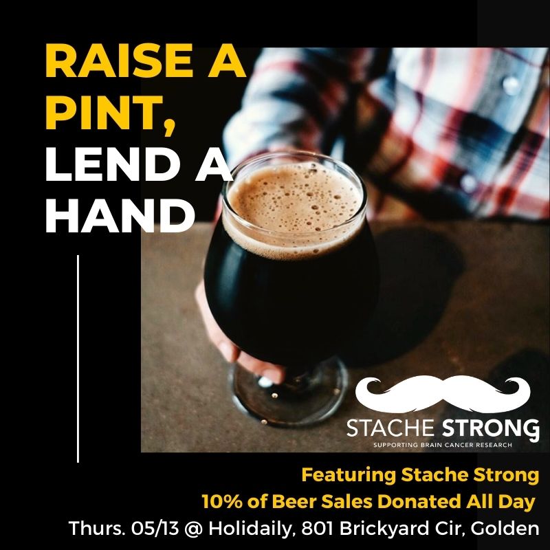 Raise a Pint, Lend a Hand: Stache Strong
