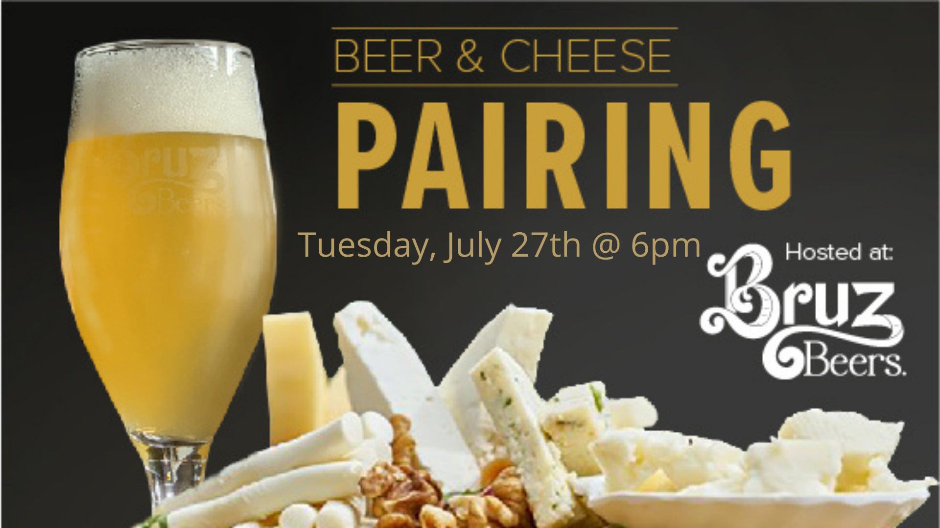 Beer and Cheese Pairing at Bruz Brewery Midtown
