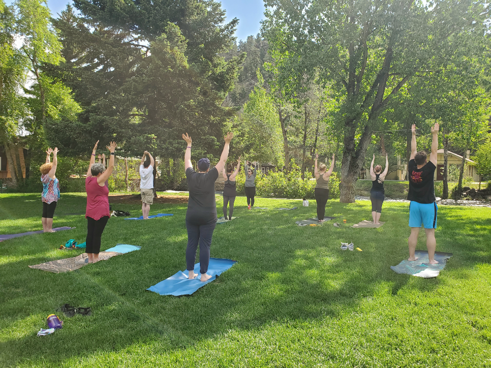 Stretches & Suds: Outdoor Beer Yoga